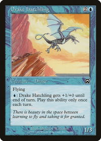 Drake Hatchling - Mercadian Masques (MMQ) #76 - Common Magic: The Gathering Trading Card