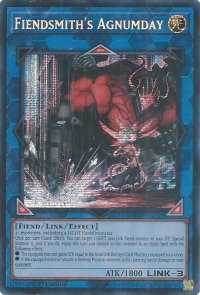 Fiendsmith's Agnumday - 2025 Mega-Pack (MP25) #MP25-EN109 - Prismatic Secret Rare YuGiOh Trading Card