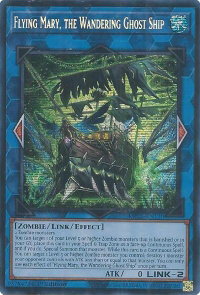 Flying Mary, the Wandering Ghost Ship - 2025 Mega-Pack (MP25) #MP25-EN110 - Prismatic Secret Rare YuGiOh Trading Card