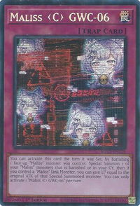 Maliss C GWC-06 - 2025 Mega-Pack (MP25) #MP25-EN128 - Prismatic Secret Rare YuGiOh Trading Card