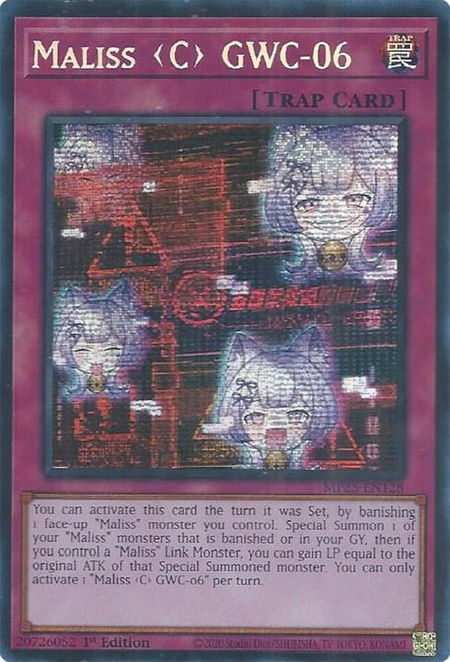 Maliss C GWC-06 - 2025 Mega-Pack YuGiOh trading card