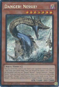 Danger! Nessie! - 2025 Mega-Pack (MP25) #MP25-EN141 - Prismatic Secret Rare YuGiOh Trading Card