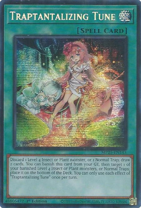 Traptantalizing Tune - 2025 Mega-Pack YuGiOh trading card