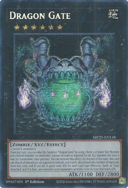 Dragon Gate - 2025 Mega-Pack YuGiOh trading card
