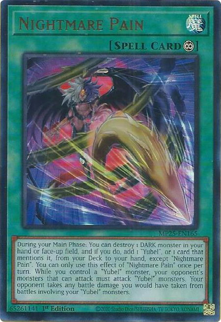 Nightmare Pain - 2025 Mega-Pack YuGiOh trading card