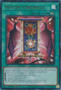 Mature Chronicle - 2025 Mega-Pack (MP25) #MP25-EN166 - Ultra Rare YuGiOh Trading Card
