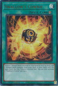 Swallow's Cowrie - 2025 Mega-Pack (MP25) #MP25-EN174 - Ultra Rare YuGiOh Trading Card