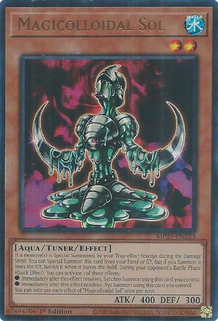 Magicolloidal Sol - 2025 Mega-Pack YuGiOh trading card