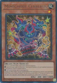Mimighoul Cerberus - 2025 Mega-Pack (MP25) #MP25-EN236 - Ultra Rare YuGiOh Trading Card