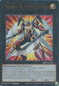 Number F0: Utopic Future - 2025 Mega-Pack (MP25) #MP25-EN270 - Ultra Rare YuGiOh Trading Card