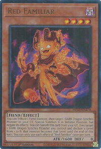 Red Familiar - 2025 Mega-Pack (MP25) #MP25-EN274 - Ultra Rare YuGiOh Trading Card