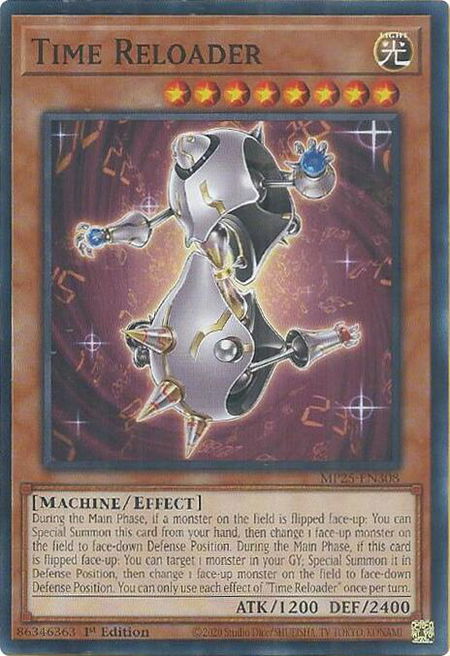 Time Reloader - 2025 Mega-Pack YuGiOh trading card