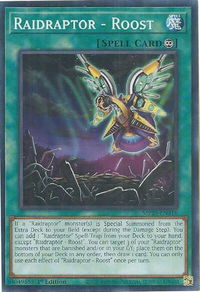 Raidraptor - Roost - 2025 Mega-Pack (MP25) #MP25-EN316 - Common / Short Print YuGiOh Trading Card