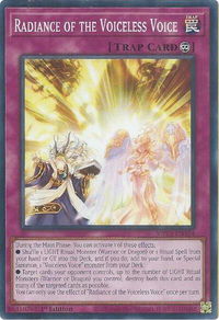 Radiance of the Voiceless Voice - 2025 Mega-Pack (MP25) #MP25-EN324 - Common / Short Print YuGiOh Trading Card