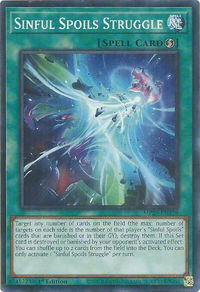 Sinful Spoils Struggle - 2025 Mega-Pack (MP25) #MP25-EN358 - Common / Short Print YuGiOh Trading Card