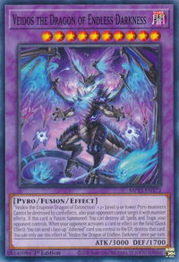 Veidos the Dragon of Endless Darkness - 2025 Mega-Pack (MP25) #MP25-EN373 - Common / Short Print YuGiOh Trading Card