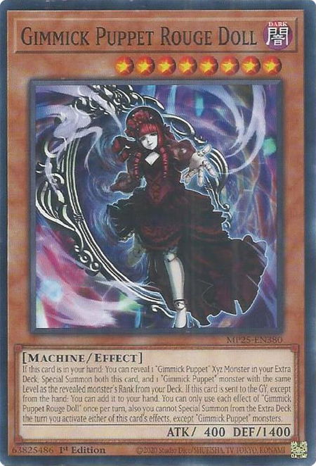 Gimmick Puppet Rouge Doll - 2025 Mega-Pack YuGiOh trading card