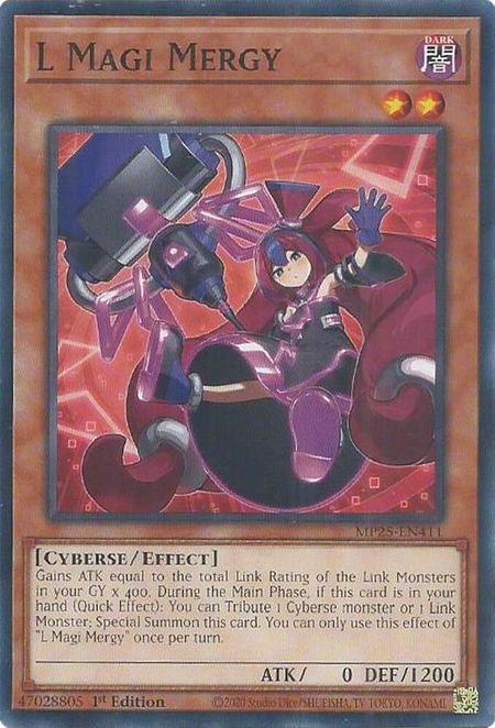 L Magi Mergy - 2025 Mega-Pack YuGiOh trading card