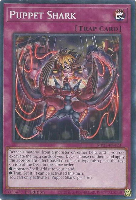 Puppet Shark - 2025 Mega-Pack YuGiOh trading card