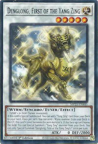 Denglong, First of the Yang Zing - 2025 Mega-Pack (MP25) #MP25-EN445 - Common / Short Print YuGiOh Trading Card