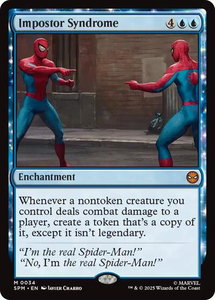 Impostor Syndrome - Marvel's Spider-Man (SPM) #34 - Mythic Rare Magic: The Gathering Trading Card