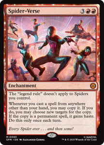 Spider-Verse - Marvel's Spider-Man (SPM) #93 - Mythic Rare Magic: The Gathering Trading Card