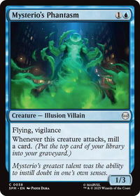 Mysterio's Phantasm - Marvel's Spider-Man (SPM) #38 - Common Magic: The Gathering Trading Card