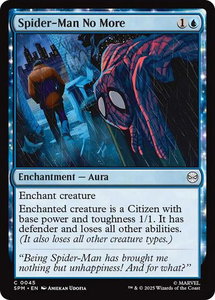 Spider-Man No More - Marvel's Spider-Man (SPM) #45 - Common Magic: The Gathering Trading Card
