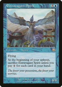 Extravagant Spirit - Mercadian Masques (MMQ) #79 - Rare Magic: The Gathering Trading Card