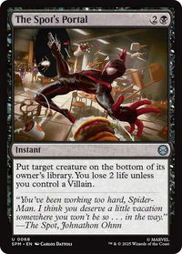 The Spot's Portal - Marvel's Spider-Man (SPM) #68 - Uncommon Magic: The Gathering Trading Card