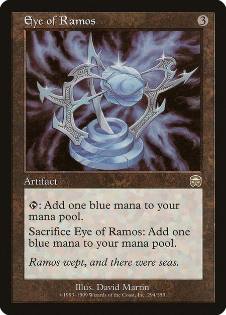 Eye of Ramos - Mercadian Masques Magic: The Gathering trading card