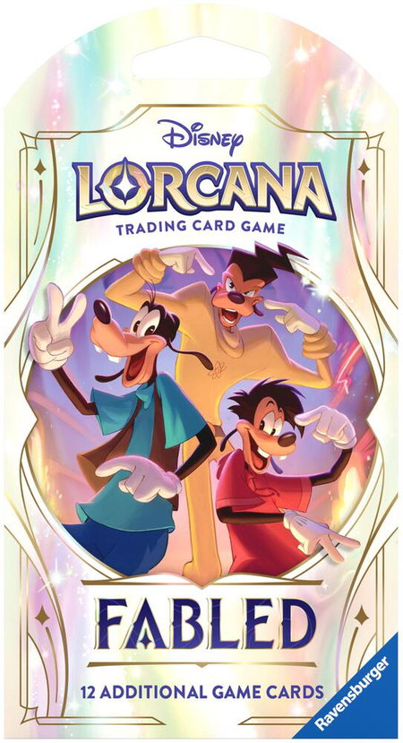 Disney Lorcana: Fabled Sleeved Booster Pack - Fabled Disney Lorcana trading card