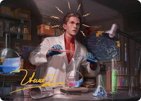 Peter Parker Art Card (3/54) (Gold-Stamped Signature) - Art Series: Marvel's Spider-Man (AASPM) #3 - Special Magic: The Gathering Trading Card