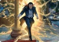 Morlun, Devourer of Spiders Art Card - Art Series: Marvel's Spider-Man (AASPM) #9 - Special Magic: The Gathering Trading Card