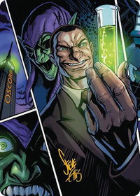 Norman Osborn Art Card (Gold-Stamped Signature) - Art Series: Marvel's Spider-Man (AASPM) #43 - Special Magic: The Gathering Trading Card