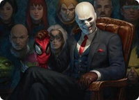 Chameleon, Master of Disguise Art Card - Art Series: Marvel's Spider-Man (AASPM) #5 - Special Magic: The Gathering Trading Card