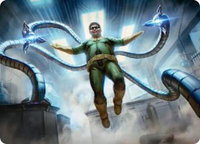 Doctor Octopus, Master Planner Art Card (25/54) - Art Series: Marvel's Spider-Man (AASPM) #25 - Special Magic: The Gathering Trading Card