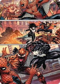 Maximum Carnage Art Card - Art Series: Marvel's Spider-Man (AASPM) #46 - Special Magic: The Gathering Trading Card
