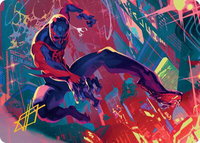 Spider-Man 2099 Art Card (Gold-Stamped Signature) - Art Series: Marvel's Spider-Man (AASPM) #30 - Special Magic: The Gathering Trading Card
