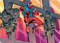 Scarlet Spider, Ben Reilly Art Card - Art Series: Marvel's Spider-Man (AASPM) #38 - Special Magic: The Gathering Trading Card