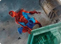 Spiders-Man, Heroic Horde Art Card - Art Series: Marvel's Spider-Man (AASPM) #21 - Special Magic: The Gathering Trading Card