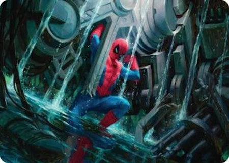 Strength of Will Art Card - Art Series: Marvel's Spider-Man Magic: The Gathering trading card