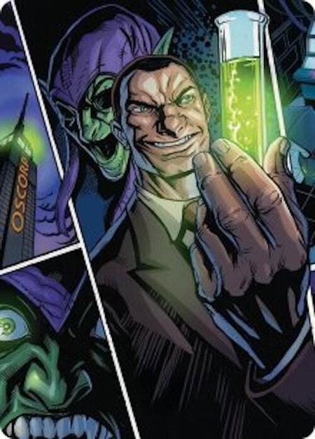 Norman Osborn Art Card - Art Series: Marvel's Spider-Man Magic: The Gathering trading card