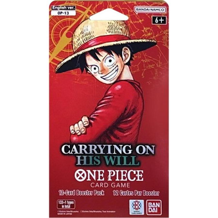 Carrying On His Will Sleeved Booster Pack - Carrying On His Will One Piece trading card