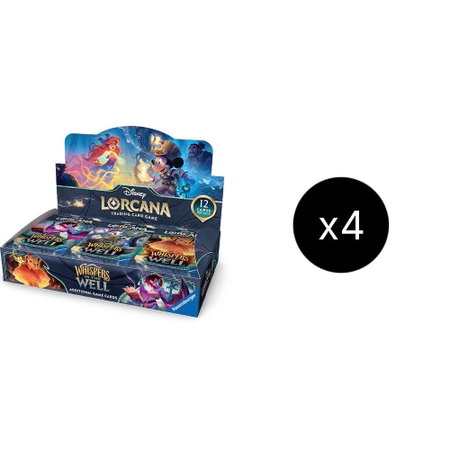 Disney Lorcana: Whispers in the Well Booster Box Case - Whispers in the Well Disney Lorcana trading card