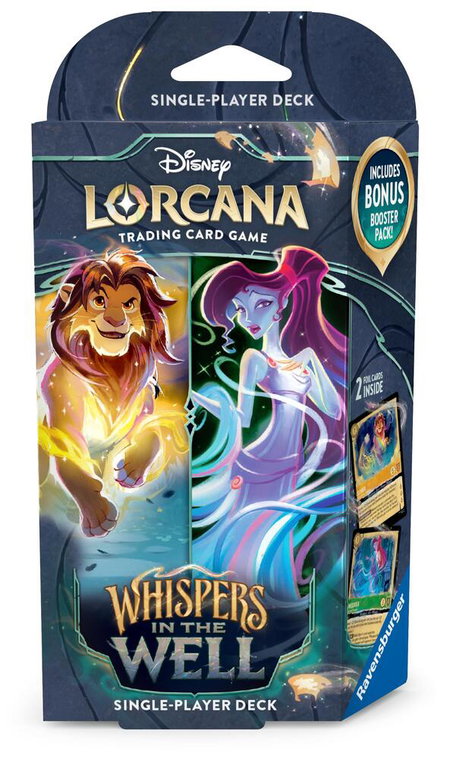 Disney Lorcana: Whispers in the Well Starter Deck (Amber & Emerald) trading card from Whispers in the Well Disney Lorcana: Whispers in the Well Starter Deck (Amber & Emerald) - Whispers in the Well Disney Lorcana trading card