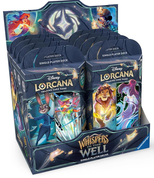 Disney Lorcana: Whispers in the Well Starter Deck Display trading card from Whispers in the Well Disney Lorcana: Whispers in the Well Starter Deck Display - Whispers in the Well Disney Lorcana trading card