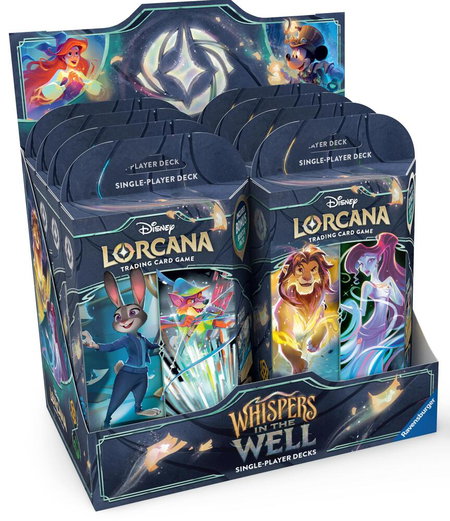 Disney Lorcana: Whispers in the Well Starter Deck Display trading card from Whispers in the Well Disney Lorcana: Whispers in the Well Starter Deck Display - Whispers in the Well Disney Lorcana trading card