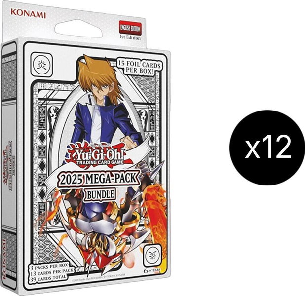 2025 Mega-Pack Bundle Display - 2025 Mega-Pack YuGiOh trading card