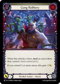 Gang Robbery - Super Slam (SUP) #SUP085 - Super Rare Flesh and Blood Trading Card